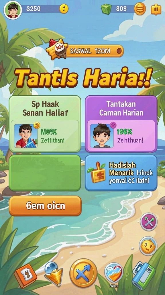 333666 - Screenshot menunjukkan beberapa level yang menantang dan grafis menarik.