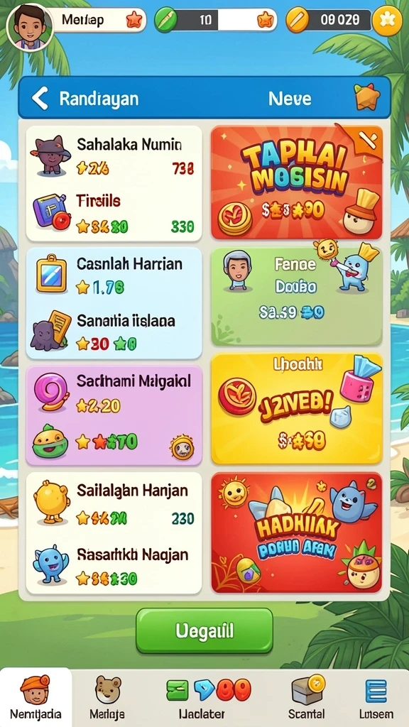 7svip - Berbagai tantangan menarik untuk menemani permainan.