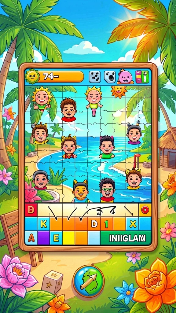 hot985 - Tampilan menarik dari level awal game HOT985.