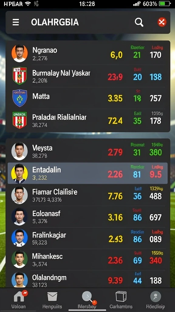 ida777 - Screenshot menunjukkan karakter unik dalam IDA777.