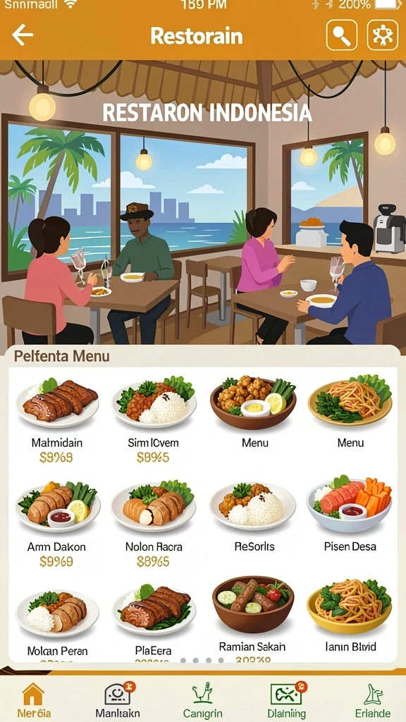 newidn - Tampilan antarmuka yang ramah pengguna.