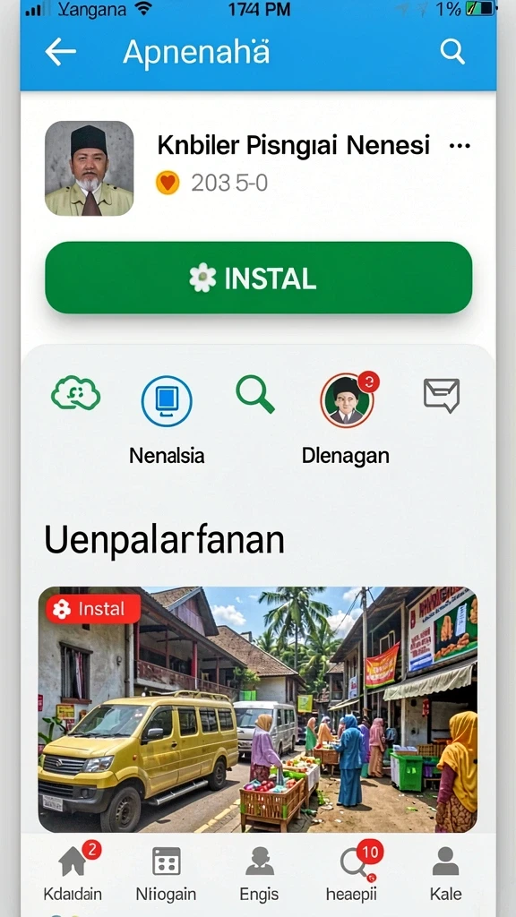 proslot - Tampilan antarmuka yang intuitif dan menarik.