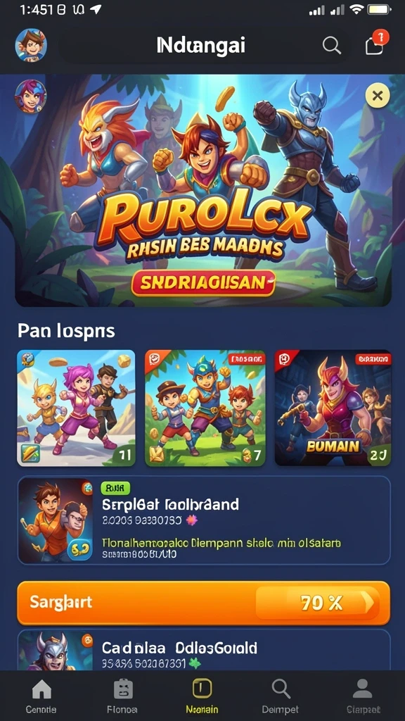 winpkr - Tampilan antarmuka yang responsif dan modern.